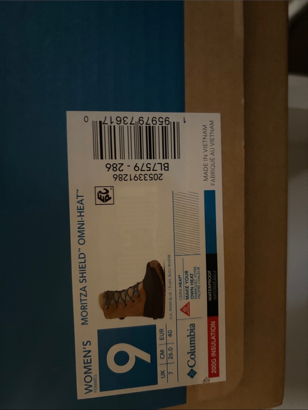Columbia Women's Tan and Brown Winter Boots